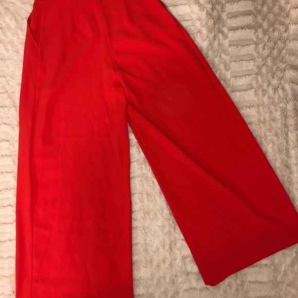 Orange flare pants/trousers - Picture 2 of 4